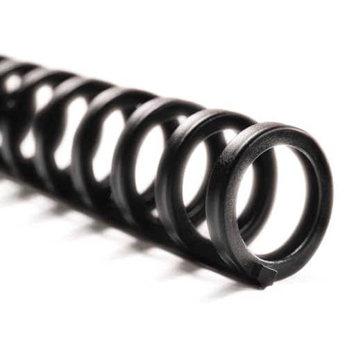 GBC Binding Spines / Spirals / Coils, 5/8" Diameter, 110 Sheet Capacity, ProClick, Black, 100 Pack (2514517)