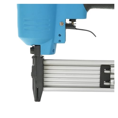 LPXDS Pneumatic staple gun,Oil-Free Pneumatic Staple Gun Pneumatic Nailer Straight Brad Gun 100pcs Nail Capacity