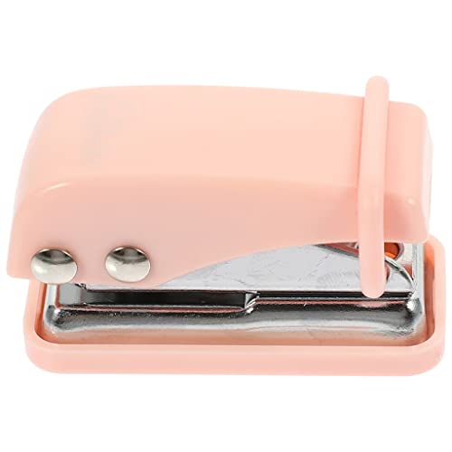 OEKFVCHVZ Stapler Office Mini Portable Small Desk Handheld Punch Desktop Supplies Stationery Commercial Touch A Micro