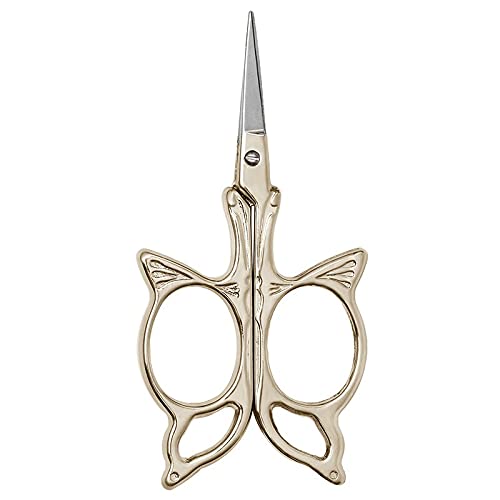 DSWMY Craft Scissors, Craft Scissors Shape Sewing Supplies Cross Stitch Yarn Fabric