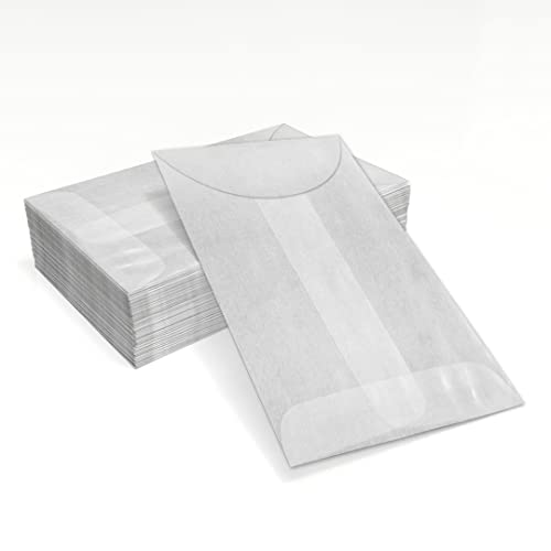 LUXPaper #1 Coin Envelopes | 2 1/4" x 3 1/2" | Glassine | 30lb. Text | 500 Qty