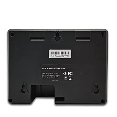 Time Attendance Machine Office Electronics Linux System TCP/IP USB Biometric Fingerprint Time Clock Office Attendance System Recorder Timing Employee Machine Reader (Color : K14 Size : US) (K14 UK)