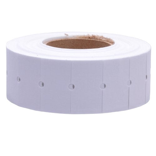 White Cold Temp, Outdoor Synthetic Labels with No Tamper Proof Slits to fit Towa® GS Series/Halmark/Century Price Guns 16 Pack (Free Ink roll Included)