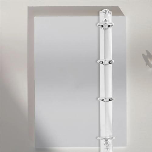 A6 Binder Rings 8Pcs A4 Metal Binder Clips Iron Material Notebook Planner Folder Loose Leaf Binding Combs Office Supplies for Notebook