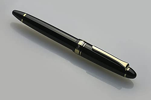Sailor 11-0570-220 Pro Fit Casual Fountain Pen, Gold Trim, Black, Fine Point