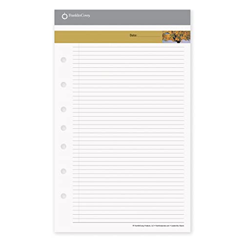 FranklinCovey - Leadership Portfolio Notepads for FranklinCovey Planners | Lined Pages - Handy Pads for Note-Taking (Classic, 3 Notepads)