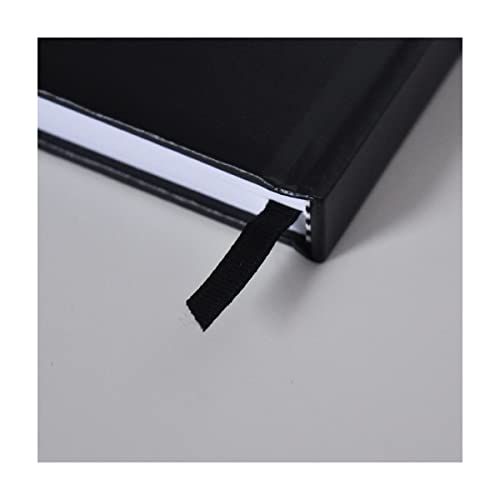 Vela Sciences Advanced S7-C Expanded ProCover Lab Notebook, 9.25 x 11.75 in (23.5 x 30 cm), 144 Pages, Black Synthetic Leather, Permanent Bound, 70lb Heavyweight Paper (1-Pack, Grid+)