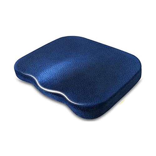 GIENEX Desk Chair Cushion - Padded Cushions for Travel, Wheelchairs, Office, Stadium & Driver Seat of Car or Truck