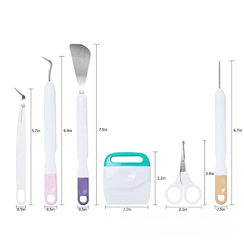 XDSRFVW 6pcs Weeding Kits Craft Vinyl Tools Set Precision Kit for Silhouette