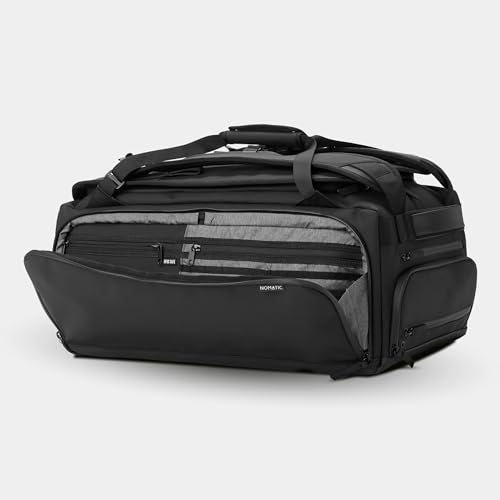 NOMATIC 40L Travel Bag - Duffel Bag For Men and Women - Black