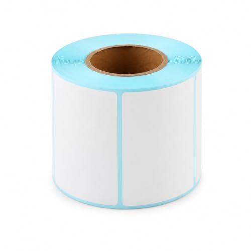 Thermal Shipping Labels 60x40mm, Blank Direct Thermal Adhesive Roll Labels