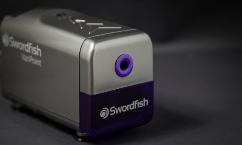Swordfish 'VariPoint' 3 Point Option Electric Pencil Sharpener 8mm Ref: 40232