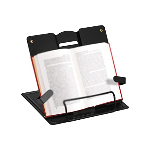 CVXSDFI Adjustable Metal Book Stand Portable Reading Holder Support Document Shelf Bookstand Recipe