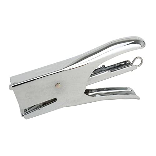 OEKFVCHVZ Metal Stapler Effortless Silver Standard Pliers Use Staples 24/6 26/6 School Paper Office Binding Supplies