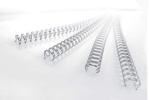 Rexel Binding Wire Elements 34 Loop for 85 Sheets 10Mm A4 Silver - Ref Rg810697 (Pack 100)