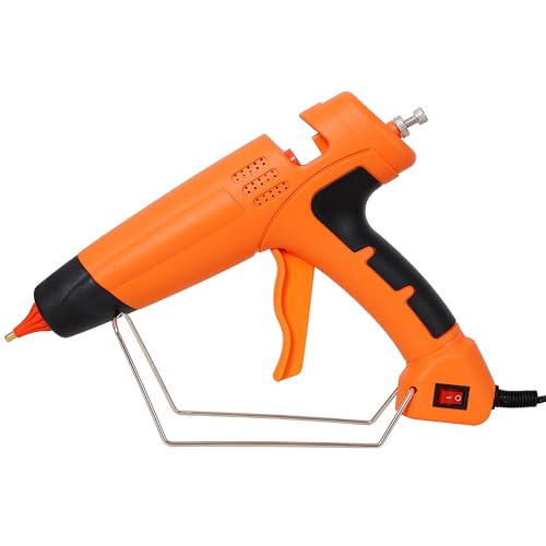 KEIKI 550W Hot Glue Gun with 4 Replacement Nozzles & 24 Glue Sticks, Heavy Duty Thermo Glue Gun for DIY Crafts, Home Repair, Wood, Metal