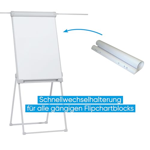 Franken FC84 Flipchart board Deluxe Standard, 67 x 95 cm, light gray