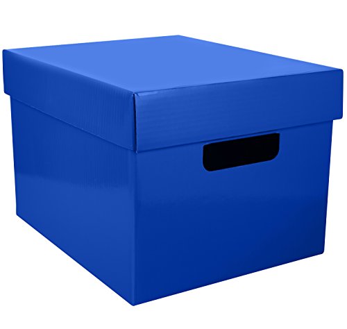 Storage and Raffle Ticket Donation Collection Ballot Box Reusable thick Cardboard with Slot comment Suggestion Box With Removable Display Header (Orange,Red,Yellow,Purple,Blue,Green)