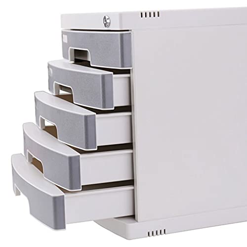 BDPP Storage File Rack File Holder Multi-Layer Desktop Organizer File Rack Drawer with Lock File Sorter Suitable for Office,Home and School School Home Office Folder (Color : A)