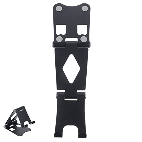 2pcs Folding Mobile Phone Stand Tablet Mount Stand Phone Holder Adjustable Cell Phone Stand Folding Phone Stand Rack Aluminum Alloy Cell Phone Stand Foldable Tablet Stand