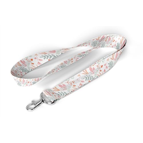 300 Pieces Custom Design Breakaway Lanyards Personalized Polyester Neck Straps with Logo, Text, Name for Office, Company, School, Event (With Design, 300)
