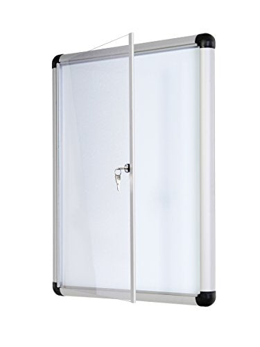 Bi-Office Enclore Extra Magnetic Vertical Display Case 532 x 686mm, 4xA4