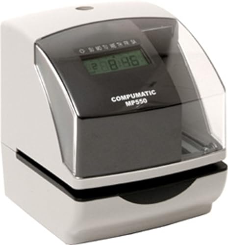 Compumatic MP550 Digital Electronic Time Recorder & Document Stamp