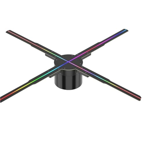 Newest 50cm 3D Hologram Fan Projector P50 WiFi Led Sign Remote Control Advertising Logo Images Video Holographic Lamp