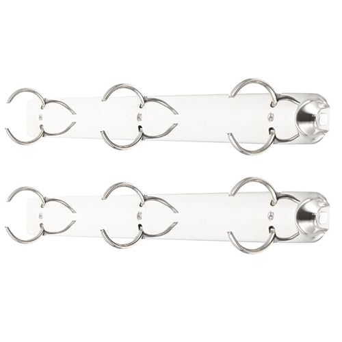 Ring Binder Mechanism 10 Pack A4 Metal 3 Hole Loose Leaf Binders Iron Office DIY Accessories