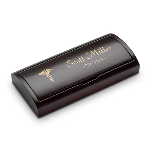 Executive Gift Shoppe | Doctor Theme Personalized Pen & Pencil Set with Wood Box