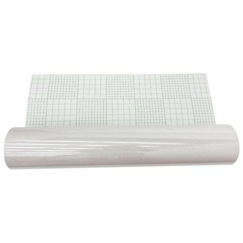 INTBUYING 1116x25in (0.7x31yards) 3mil Cold Laminating Film Glossy Clear Vinyl Roll Lamination Film for Cold Laminator Machine (Laser Star)
