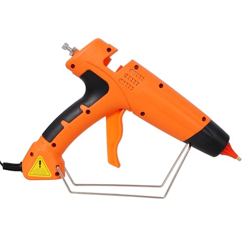 KEIKI 550W Hot Glue Gun with 4 Replacement Nozzles & 24 Glue Sticks, Heavy Duty Thermo Glue Gun for DIY Crafts, Home Repair, Wood, Metal