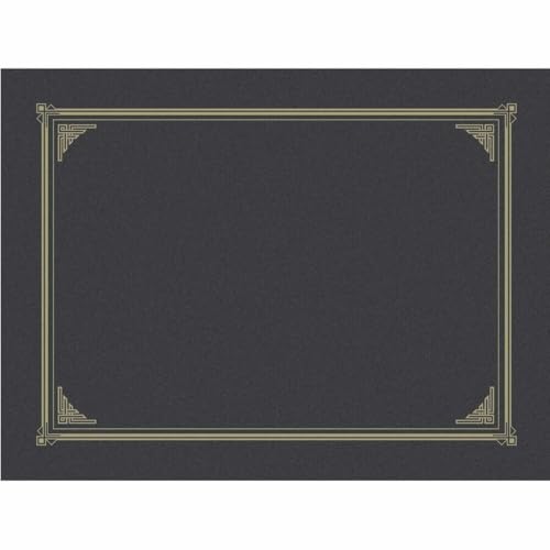 Geographics Metallic Stock Document Cover, 9.75 x 12.5 Inches, Metallic Gray (47400)