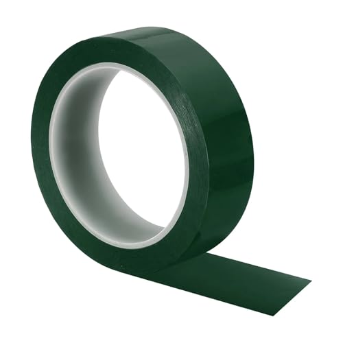 Whiteboard Tape 5Pcs 25mm/30mmx66M Graphic Whiteboard Tape Chart Line Grid Electrical Marking Tapes Thin Dry Erase for DIY Art Crafting(66mx30mm Green)