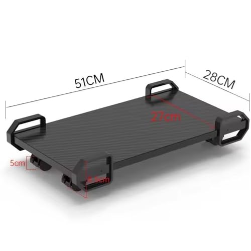 VHDY85KA Office CPU Stand, Floor PC Tower Stand, Desktop PC Host Holder Under Desk for Home Office, Black Accessories