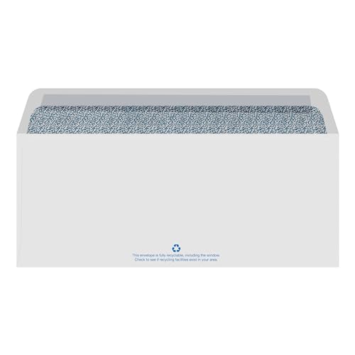 500 VersaCheck NRP Business Double Window Security Standard and Voucher Check Envelopes - Compatible with business checks made from VersaCheck, QuickBooks, Quicken, Sage, and others.
