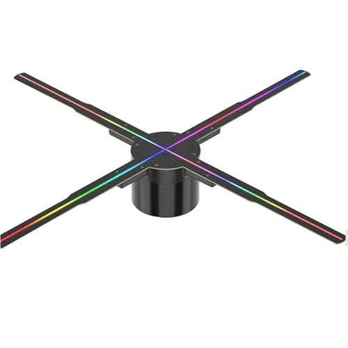 3D Fan Hologram Projector WiFi Remote Control 42-62cm Commercial Advertise Display Transmit Picture Video(P50)