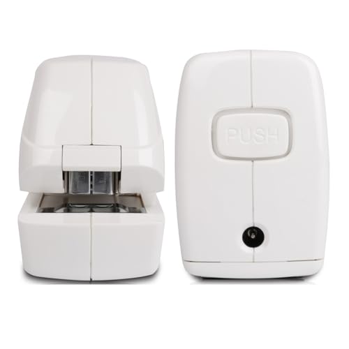 Multipurpose Electric Stapler Adapter/Battery Powered Stapling Up to 20 Sheets School Supplies Document Fastener