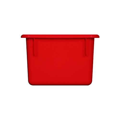 Wood Designs Cubby Storage Bin, Heavy Duty Plastic Containers for Kids Assorted Cubby Tray Set of 30