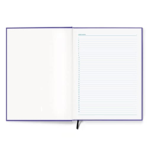 Vela Sciences Advanced S7B-C Expanded ProCover Lab Notebook, 9.25 x 11.75 in (23.5 x 30 cm), 144 Pages, Blue Synthetic Leather, Permanent Bound, 70lb Heavyweight Paper (1-Pack, Grid+)