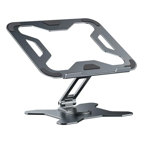 VCDUXMQLK Foldable Desk Cooling Bracket Support 360 Rotating Laptop Notebook Stand Holder