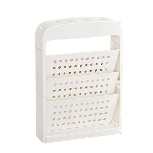 Space Saving Rolling Book Cart Large Capacity Designs Removable Organizers Multipurpose Bookshelf for and Adults Mobile Bookshelf