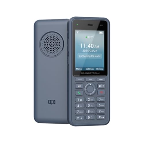 Grandstream Ruggedized WiFi Phone, 2.8 in Screen, Bluetooth WP836