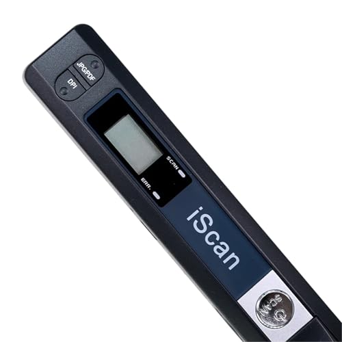 IScan Portable New Creative Handheld Mobile Document Image A4 Hand Scanner 900DPI USB2.0 scaner Support JPG/PDF Format(6.4mm)