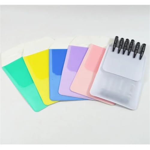 Yiodauh pocket protector 60pcs Water-proof PVC Nurse Docter Office Pocket Pen Bag Protector Pouch Organizer Back To School