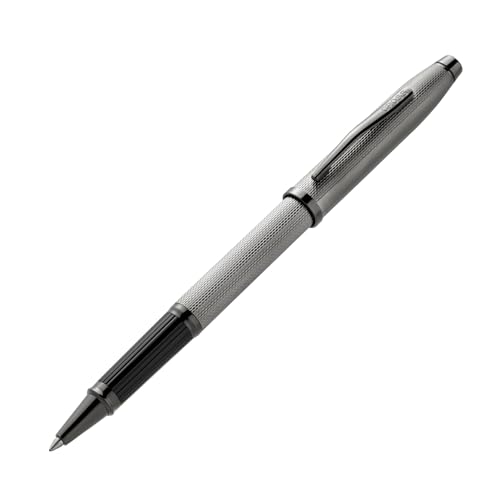 Cross Century II Slate Gray Diamond Pattern Ballpoint Pen, Black Ink