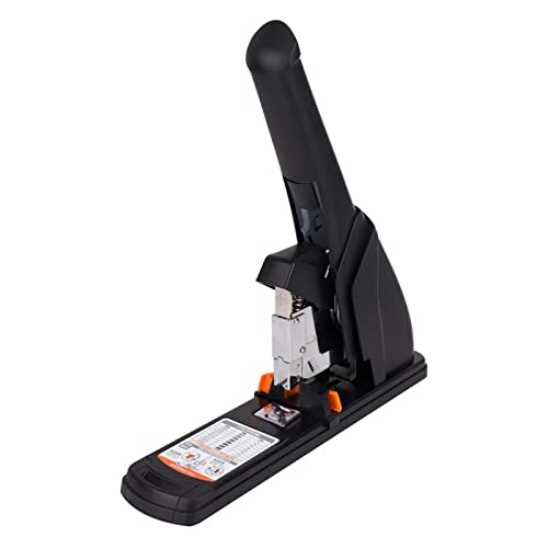 Manual Effortless Stapler Big Size Thick 210 Sheets Binding Finance Office Stationery Heavy Duty Stapling Machine Large Stapler 0383