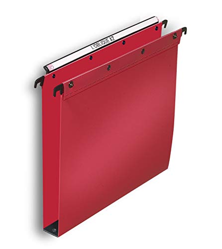 Elba for 100330387 Ultimate Suspension File Polypropylene A4 Red (Pack of 10