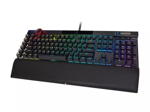 New Wrist Rest for Corsair K100 RGB Keyboard Wrist Rest Pad Support Palm Protection (Not Include Keyboard) (K100 RGB), Black