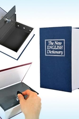 Large Book Safe with Lock - XL Size Secret Stash Box for Money, Jewelry, Valuables - Decorative Camouflage Case for Home, Office - 7.1" x 4.7" x 2.2"